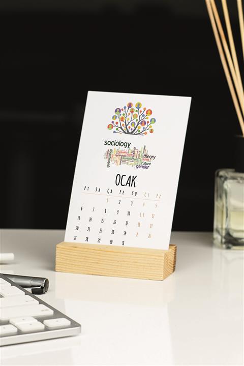 Hediyelen 2022 Sosyolog Masa Takvimi