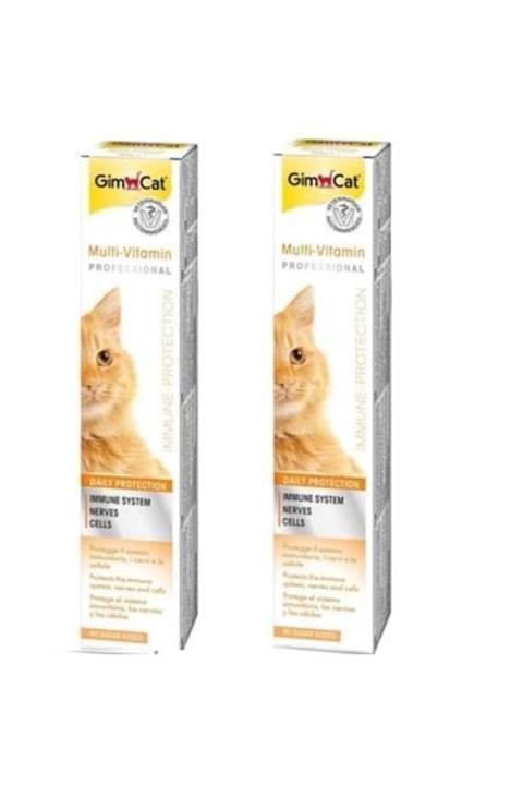 Gimcat Kediler Için Multi - Vitamin 20 gr  2 Adet