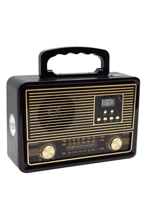 Aydınlı Rt-352bt Nostaljik Müzik Kutusu Dekoratif Hediyelik