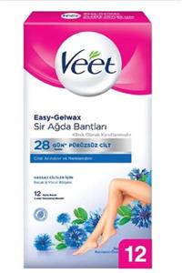 Veet Veet Ağda Bandı Hassas Ciltler 12'li