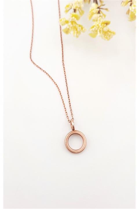 BESİM SİLVER Minik Halka Gümüş Kolye