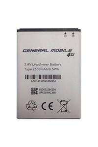 General Mobile 4g Dual Batarya 2500 mah