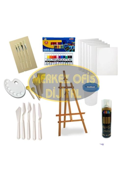 My Dido Sanatsal Akrilik Tuval Boyama Seti Mega Çeşit