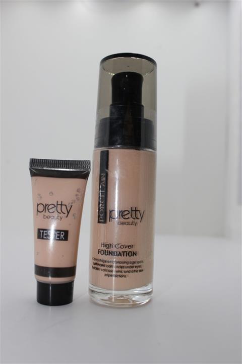 Pretty Beauty Porselen Şişe Fondöten-02