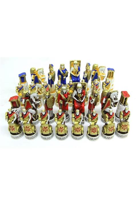 stillinfashion Satranç Taşı Polyester Ortaboy Athena Dekoratif Hediyelik