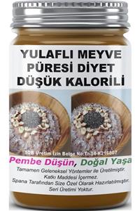SPANA Diyet Düşük Kalorili Ev Yapımı Katkısız Yulaflı Meyve Püresi  330gr