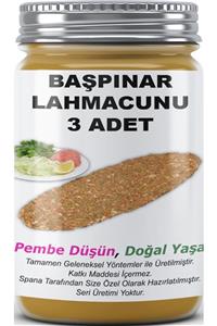 SPANA Başpınar Lahmacunu 3 Adet Ev Yapımı Katkısız 330gr