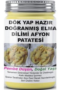 SPANA Ev Yapımı Katkısız Dök Yap Hazır Doğranmış Elma Dilimi Afyon Patatesi  330 gr