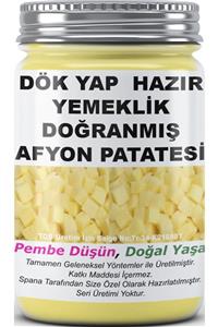 SPANA Ev Yapımı Katkısız Dök Yap Hazır Yemeklik Doğranmış Afyon Patatesi 330gr