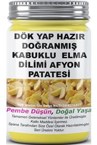 SPANA Dök Yap Hazır Doğranmış Kabuklu Elma Dilimi Afyon Patatesi Ev Yapımı Katkısız 330gr