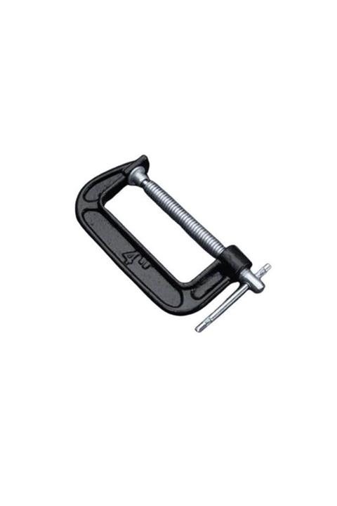 DepoMega 4 Inç G Tipi Işkence Mengene Ahşap Demir Hobi Işleri 10,5 Cm Büyük Boy