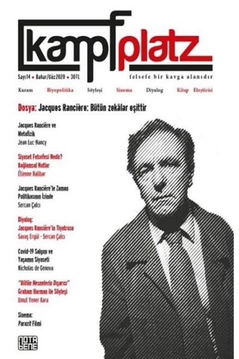 Nota Bene Yayınları Kampfplatz Sayı 14 - Nota Bene Dergisi