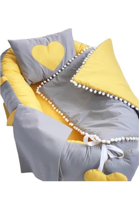 BABYNESTSOFFİCİAL Bebek Yuvası Anne Yanı Ve Battaniye Takım