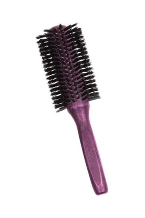 Trina Lavanta Ahşap Saplı Fön Fırçası 9