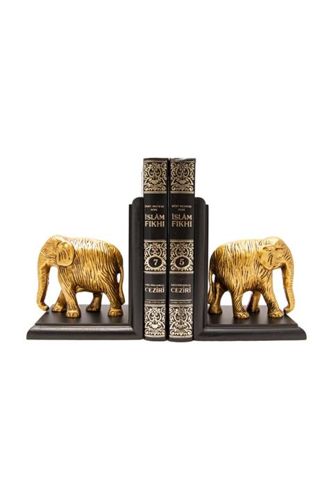 Gift Garden Fil Figürlü Biblo Kitap Tutucu