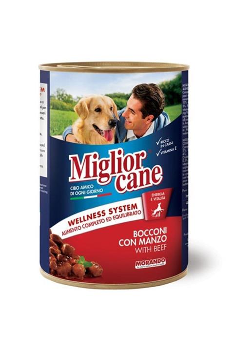 Miglior Biftekli Yetişkin Köpek Konservesi 405 Gr