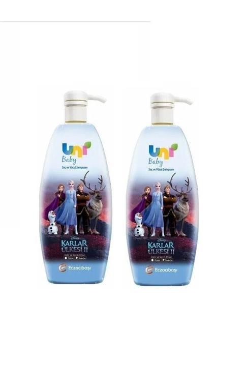 Uni Baby Karlar Ülkesi Frozen Şampuan 700 ml*2 Adet