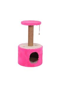 Cathause Pembe Silindir Kedi Tırmalama Platformu