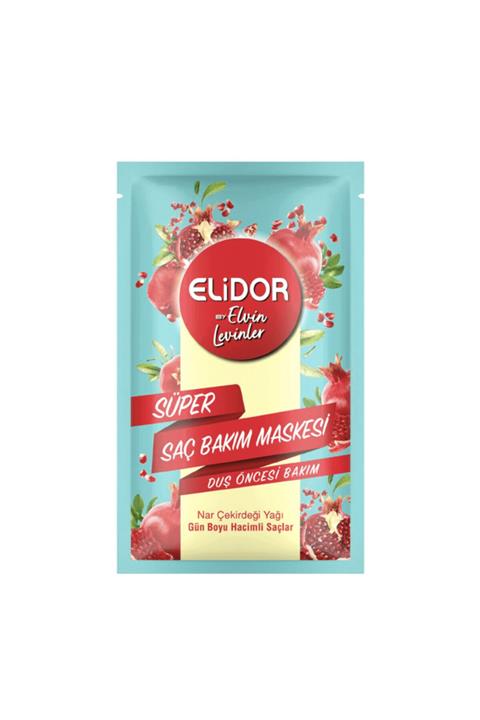 Elidor Saç Maskesi 30 Ml Nar Çekirdeği Özlü Gün Boyu Hacimli
