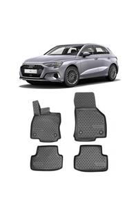 Araba Alışveriş Audi Aksesuar A3 2012+ Hatchback 3d Havuzlu Paspas