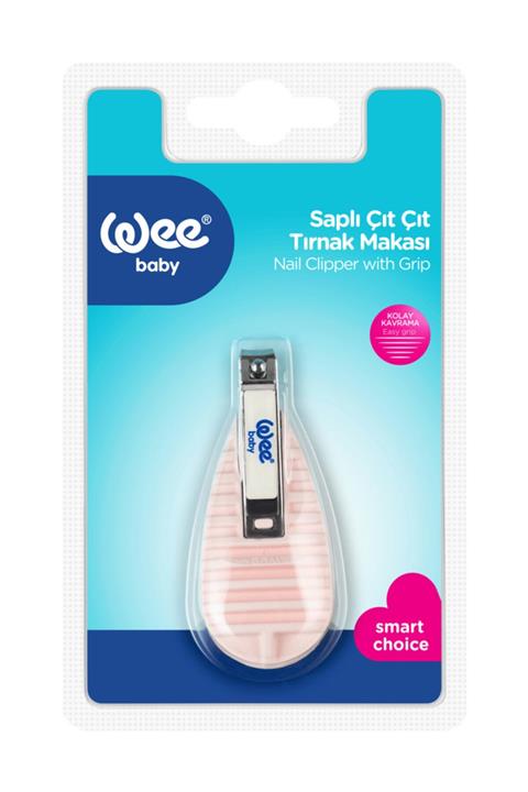 Wee Baby Wee Saplı Çıt Çıt Makası Pembe