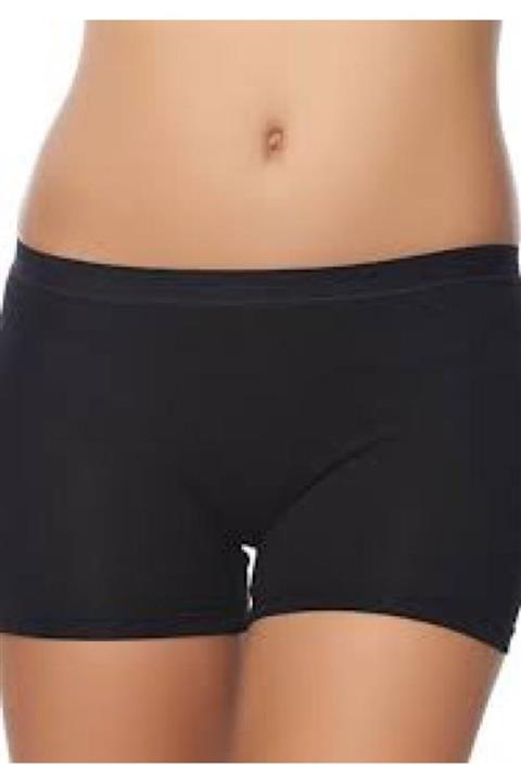 Tutku 3 Adet Bayan Boxer Siyah