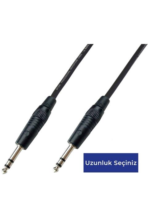 Klotz & Neutrik Balanslı/stereo Trs Jack - Jack Kablo Yeşil - 6 Metre