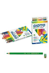 Giotto Fila Mega Tri Jumbo 12 Li Kuru Boya