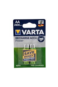 Varta Rechargeable Accu Ready 2 Use Aa 2600mah Kalem Pil Şarj Edilmiş Kullanıma Hazır 2'li