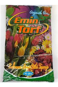 EMİN 10 Lt. Organik Torf Çiçek Bitki Saksı Toprağı Kullanıma Hazır Toprak 10 Litre