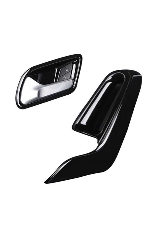 OLED GARAJ Mercedes A Serisi 2019+ W177 Iç Kapı Kolu Ve Kolçak Kaplama Piano Black
