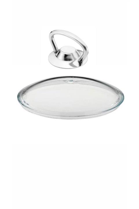 Paşabahçe Karaca Granit Ve Çelik 18 cm Cam Kapak Ve Metal Kulpla Beraber