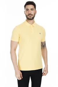 Lufian Laon Spor Polo T- Shirt Sarı