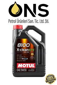 Motul 8100 X-clean Efe 5w30 5 Lt