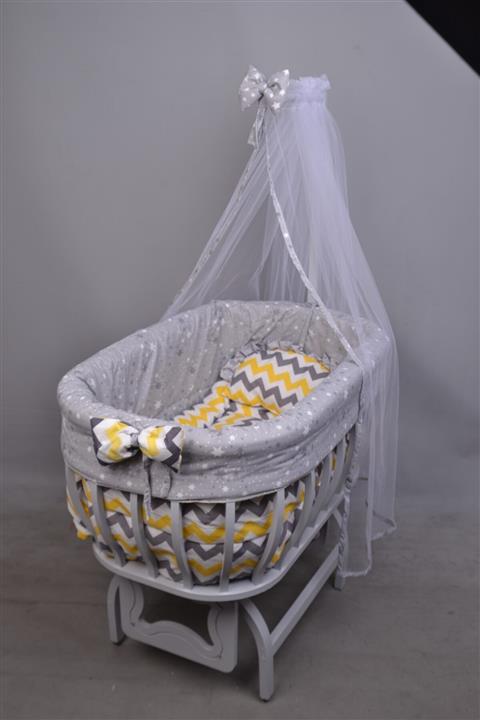 ENEBSER BEBE Gri Sallanır Sepet Beşik