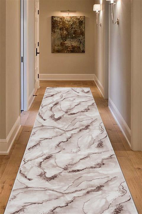 trivago Kaymaz Taban Kesme Rulo Yolluk Kahve