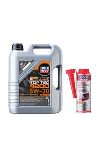 Liqui Moly Lıquı Moly 5w30 Motor Yağı Tam Sentetik Top Tec 4200 5 L + Partikül Filtre Dpf Koruyucu 250 Ml Yok