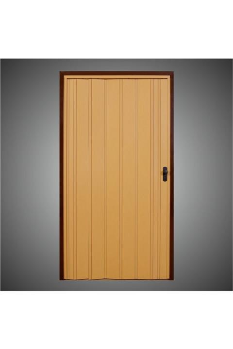 Penguen Akordiyon Katlanır Kapı 12 Mm Meşe Camsız En 102 Cm * Boy 235 Cm' E Kadar