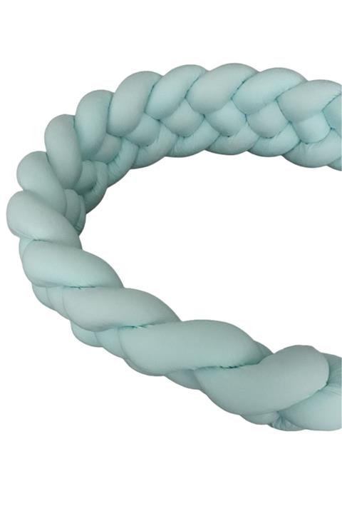 HUZURLUBEBEKLER Örgü Bebek Beşik Yatak Koruyucu Yastık 520 Cm