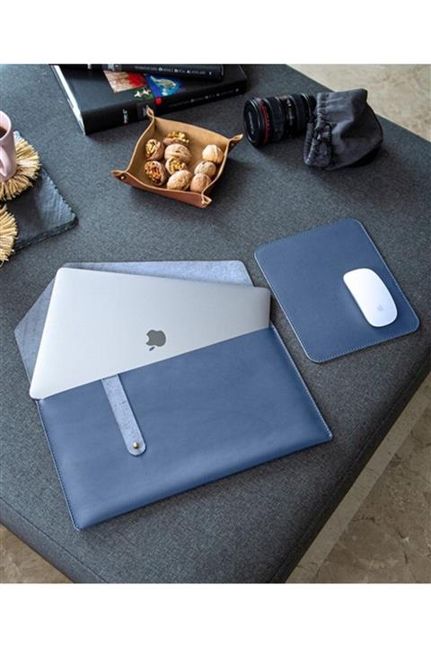 Maxmillen Deri Macbook Çantası - 13\