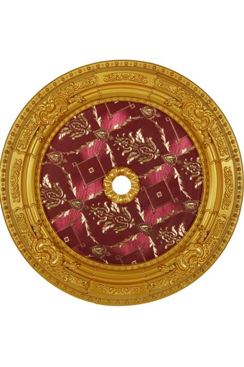 Decomanya Altın Oval Saray Tavan Göbeği 60 Cm