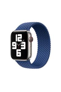WIWU Apple Watch 42mm Uyumlu Kordon Wiwu Braided Solo Loop Medium Kordon
