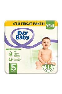 Evy Baby Bebek Bezi 5 Beden Junior 11 18 kg 88 Adet