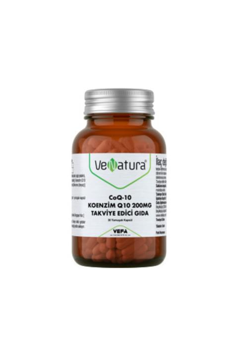 VeNatura Coq10 Koenzim Q10 200 Mg 30 Kapsül