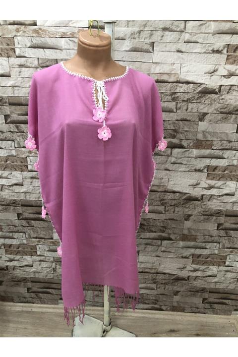 ELİT GİYİM Kadın Pembe Pareo