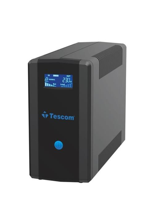 TESCOM Leo+ 850va 1f/1f (1x9ah) Lcd 5/10dk Lıne Interaktıf Ups