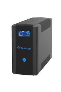 TESCOM Leo+ 850va 1f/1f (1x9ah) Lcd 5/10dk Lıne Interaktıf Ups