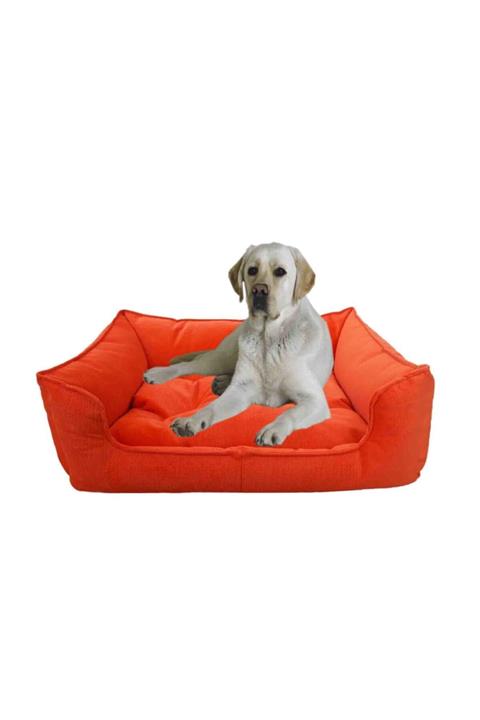 Mavi Vitrin Elite Yıkanabilir Ultra Soft Large Büyük Irk Köpek Yatağı 90x70 Cm