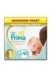 Prima Premium Care 1 Beden (70x2) 140 Adet Yenidoğan Bebek Bezi