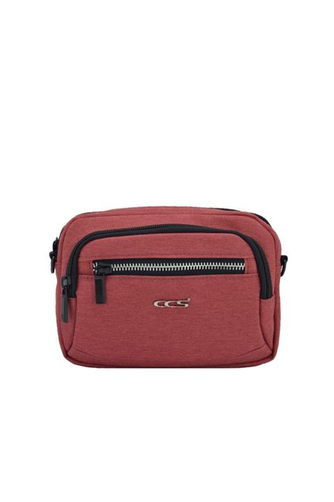 ÇÇS Unisex Kırmızı Omuz ve Bel  Çantası